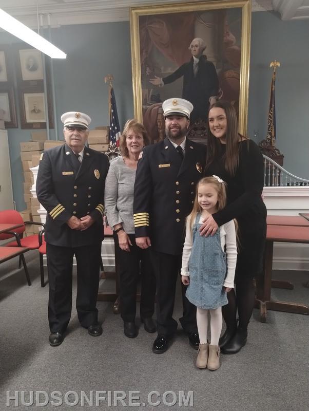 Chief Hoffman and his family.