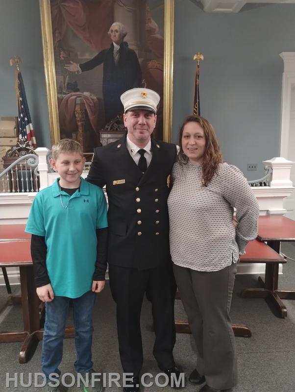 Asst. Chief McCrady and Family
